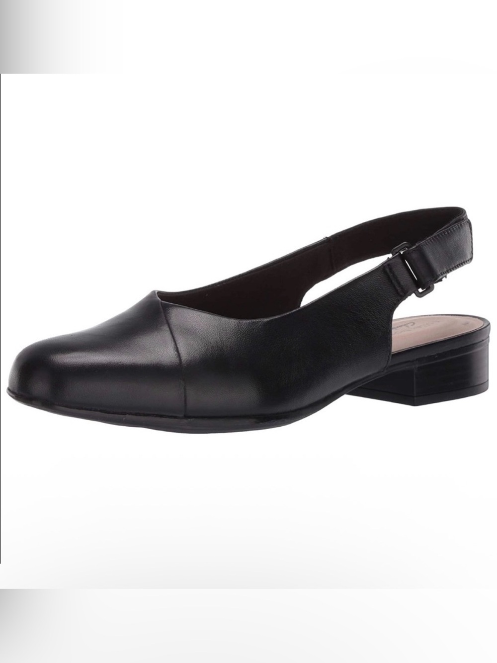 Clark's Black Juliet Pull Slingback Loafers